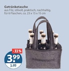 Getränketasche Angebot im V-Markt Prospekt Getränketasche im V-Markt Prospekt zum Preis von 3,99 €