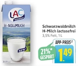 H-Milch lactosefrei Angebote von Schwarzwaldmilch bei EDEKA Pforzheim für 1,49 €