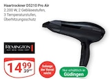 Haartrockner D5210 Pro Air Angebote von Remington bei GLOBUS Saarbrücken für 14,99 €