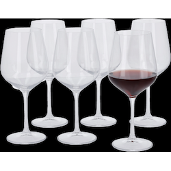 Rotwein-/Weißwein-/Sekt-/Wassergläser