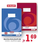 Schulheft A4 im Angebot bei E center in Frankfurt Schulheft A4 Angebote von Herlitz bei E center Frankfurt für 1,69 €