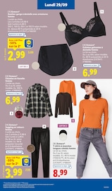 Lingerie Femme Angebote im Prospekt "Vos produits du quotidien au meilleur prix, ça vaut le coup." von Lidl auf Seite 65
