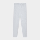 Legging long coton taille élastiquée gris fille en promo chez La Halle Legging long coton taille élastiquée gris fille dans le catalogue La Halle