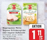 Veganer Schinkenspicker von Rügenwalder Mühle für 1,11 € bei EDEKA im Angebot Veganer Schinkenspicker von Rügenwalder Mühle im aktuellen EDEKA Prospekt