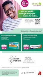 Aktueller mea - meine apotheke Apotheken Prospekt für Hattenhofen: Unsere Juni-Angebote mit 4} Seiten, 01.06.2026 - 30.06.2026