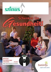 Aktueller Stinus Orthopädie GmbH Sanitätshaus Prospekt in Bühl und Umgebung, "Schenken Sie Gesundheit!" mit 6 Seiten, 13.11.2024 - 31.01.2025