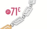 Bracelet maille Grecque dans le catalogue E.Leclerc