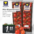 EDEKA Wuppertal - Mini-Rispentomaten Angebot im Prospekt Mini-Rispentomaten bei EDEKA im Wuppertal Prospekt für 1,11 €