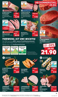 Wiener Würstchen im Kaufland Prospekt "Aktuelle Angebote" mit 54 Seiten (Dresden)