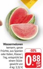 E center Filderstadt - Wassermelonen Angebot im Prospekt Wassermelonen bei E center im Filderstadt Prospekt für 0,88 €