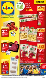 Catalogue Supermarchés Lidl en cours à Moissac-Bellevue et alentours, "Si bon, si bio", 40 pages, 30/04/2024 - 07/05/2024