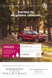 Volkswagen Prospekt für Burghaun: "Herbst im Kopf. Sicherheit im Auto.", 1 Seite, 01.09.2026 - 31.12.2026