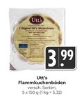 Flammkuchenböden Angebote von Utt's bei Hieber Freiburg für 3,99 €