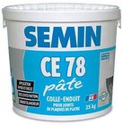 Colle enduit 78 pâte seau 25kg en promo chez Brico Cash Colle enduit 78 pâte seau 25kg dans le catalogue Brico Cash