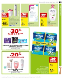 Offre Serviettes Hygiéniques dans le catalogue Carrefour du moment à la page 17