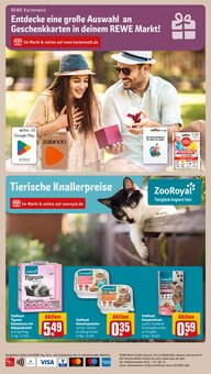 Katzenfutter im aktuellen REWE Prospekt (Dresden) Katzenfutter im REWE Prospekt "Dein Markt" mit 28 Seiten (Dresden)