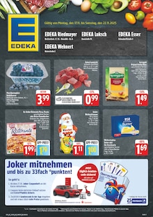 Aktueller EDEKA Prospekt "Wir lieben Lebensmittel!" Seite 1 von 8 Seiten für Würzburg