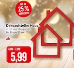Dekoaufsteller Haus bei Kaufhaus Stolz im Leck Prospekt für 5,99 €