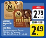 Aktuelles Magnum Eis oder Minis Angebot bei E center in Würzburg ab 2,49 €