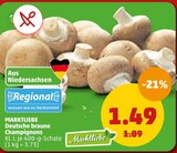Penny-Markt - Champignons Angebot im Prospekt Champignons bei Penny-Markt im Prospekt "Schnäppchen, olé." für 1,49 €