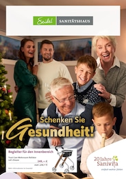 Sanitätshaus B. Seidel Prospekt für Emsdetten: "Schenken Sie Gesundheit!", 6 Seiten, 12.11.2025 - 31.01.2026