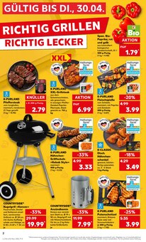 Aktueller Kaufland Prospekt "RICHTIG GÜNSTIG GRILLEN" Seite 2 von 8 Seiten für Kerpen