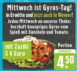 Mittwoch ist Gyros-Tag! bei EDEKA im Erwitte Prospekt für 4,50 €