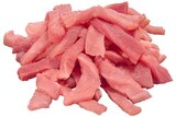 Schweinegeschnetzeltes im Angebot bei REWE in Aalen Schweinegeschnetzeltes Angebote von Heußler bei REWE Aalen für 1,29 €