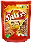 Saltletts Pausen Cracker im Angebot bei REWE in Darmstadt Saltletts Pausen Cracker Angebote von Lorenz bei REWE Darmstadt für 1,49 €