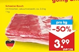 Aktuelle Schweinefleisch Angebote bei Netto Marken-Discount in Bergisch Gladbach Aktuelles Schweine-Bauch Angebot bei Netto Marken-Discount in Bergisch Gladbach ab 3,99 €