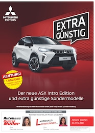 Mitsubishi Prospekt für Michelstadt: "Extra Günstig", 8 Seiten, 16.09.2024 - 13.10.2024