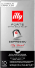 CAPSULES DE CAFÉ ESPRESSO FORTE ILLY - ILLY - Auchan Hypermarché à Calais CAPSULES DE CAFÉ ESPRESSO FORTE ILLY - ILLY en promo chez Auchan Hypermarché Calais à 3,79 €
