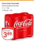 Aktuelle Coca Cola Angebote bei GLOBUS in Duisburg Aktuelles Coca-Cola Angebot bei GLOBUS in Duisburg ab 3,89 €