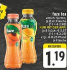 Fuze Tea Schwarzer Tee Pfirsich im Angebot bei E center in Euskirchen Fuze Tea Schwarzer Tee Pfirsich Angebote bei E center Euskirchen für 1,19 €