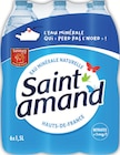 Eau Minérale Naturelle - SAINT AMAND en promo chez Intermarché Super Roubaix à 5,10 €