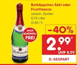 Rotkäppchen Sekt oder Fruchtsecco bei Netto Marken-Discount im Prospekt "" für 2,99 €