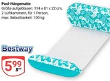 Pool-Hängematte Angebote von Bestway bei GLOBUS Krefeld für 5,99 €