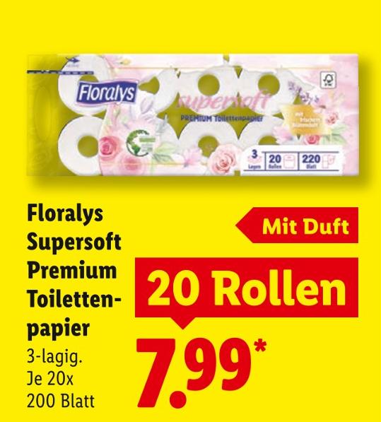 Supersoft Premium Toilettenpapier