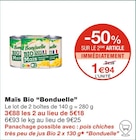 Promo Maïs Bio à 1,94 € dans le catalogue Monoprix à Juvigny