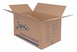Carton déménagement - 55 cm x 35 cm x 30 cm - Logistipack en promo chez Bureau Vallée Carton déménagement - 55 cm x 35 cm x 30 cm - Logistipack dans le catalogue Bureau Vallée