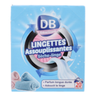 Les 20 lingettes assouplissantes sèche-linge fraicheur - DB en promo chez Stokomani Montigny-le-Bretonneux à 1,59 €