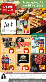 Aktueller REWE Prospekt "Dein Markt" Seite 1 von 31 Seiten für Hattingen