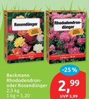 Rhododendron- oder Rosendünger von Beckmann für 2,99 € bei budni im Angebot Rhododendron- oder Rosendünger von Beckmann im aktuellen budni Prospekt