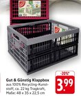 Klappbox im Angebot bei E center in Karlsruhe Klappbox Angebote von Gut & Günstig bei E center Karlsruhe für 3,99 €