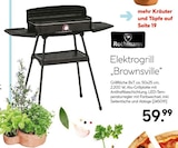 Elektrogrill „Brownsville“ von Rothmann im aktuellen Hellweg Prospekt