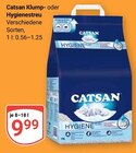 Catsan Klump- oder Hygienestreu im Angebot bei GLOBUS in Altenburg Catsan Klump- oder Hygienestreu Angebote von CATSAN bei GLOBUS Altenburg für 9,99 €