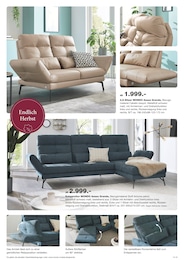 Eckgarnitur im Möbel Inhofer Prospekt "Endlich Herbst" auf Seite 15