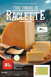 Catalogue Supermarchés Bi1 en cours à Entrois et alentours, "TOUS FONDUS DE RACLETTE", 12 pages, 13/11/2024 - 18/11/2024