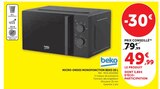 Micro-ondes monofonction 20 l - BEKO - Super U à Villefranche-sur-Saône Micro-ondes monofonction 20 l - BEKO en promo chez Super U Villefranche-sur-Saône à 49,99 €
