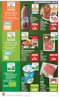 Hackfleisch im aktuellen Kaufland Prospekt (Dortmund) Hackfleisch im Kaufland Prospekt "Hier bin ich richtig" mit 80 Seiten (Dortmund)